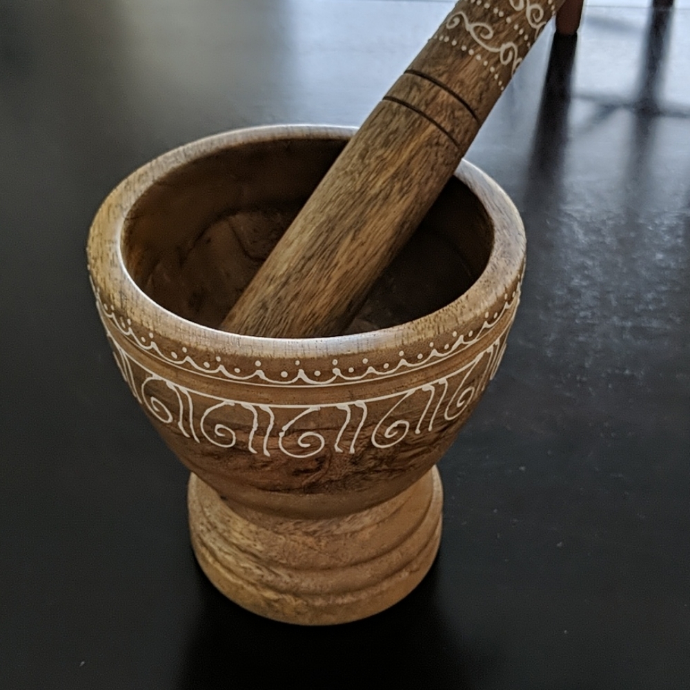 Morter and pestle